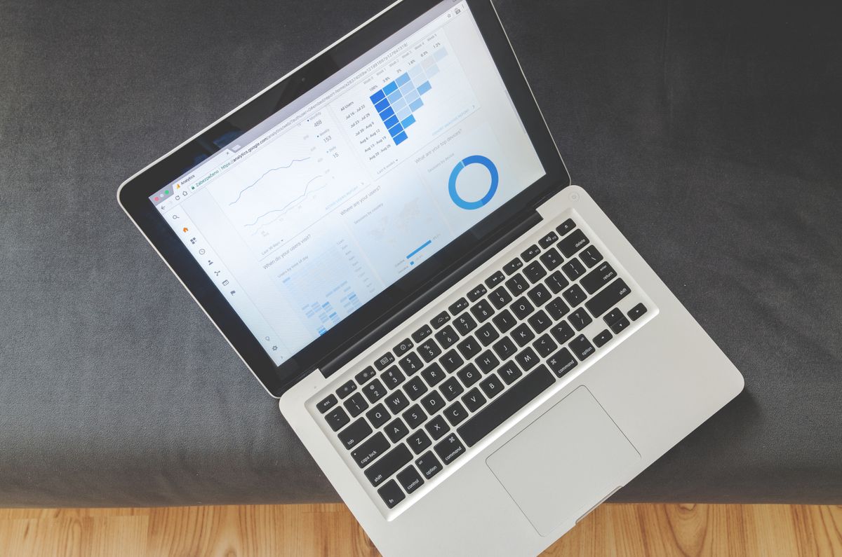 Code and dashboards on a developer screen